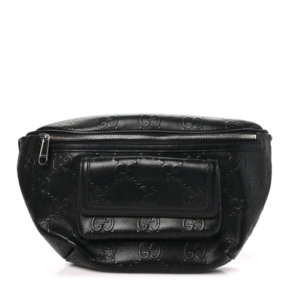 Calfskin Belt Bag - Black