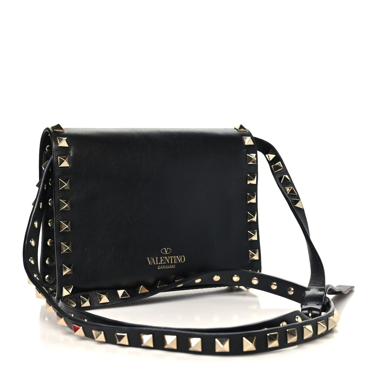 Calfskin Crossbody Bag - Black