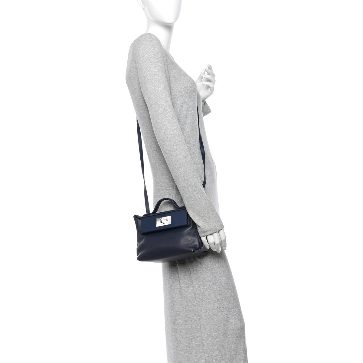 Evercolor Swift / 21 Bleu Nuit Bleu Navy Handbag