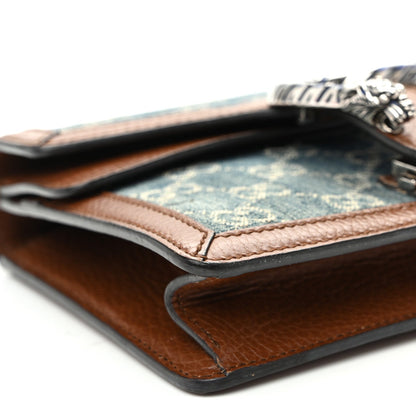 Mini Calfskin Shoulder Bag - Blue
