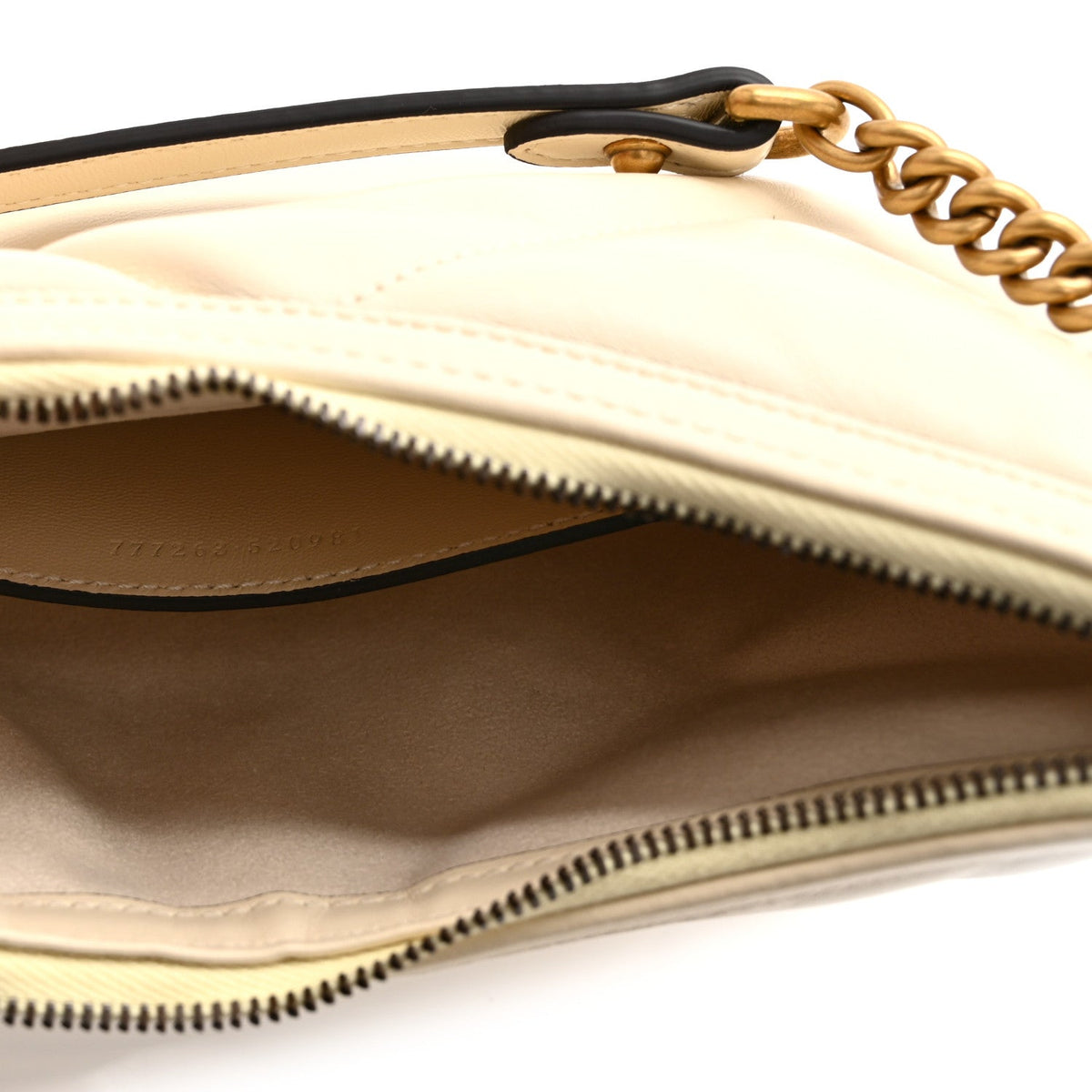 Calfskin Hobo Bag - White