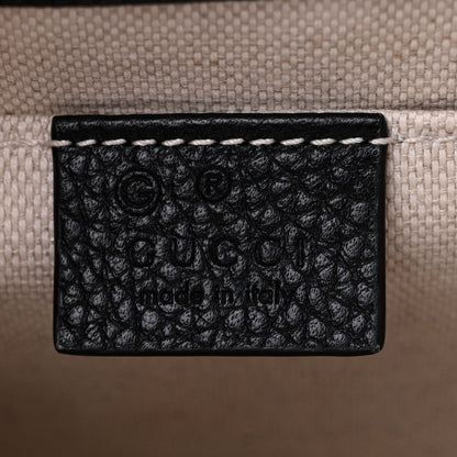Small Calfskin Handbag - Black