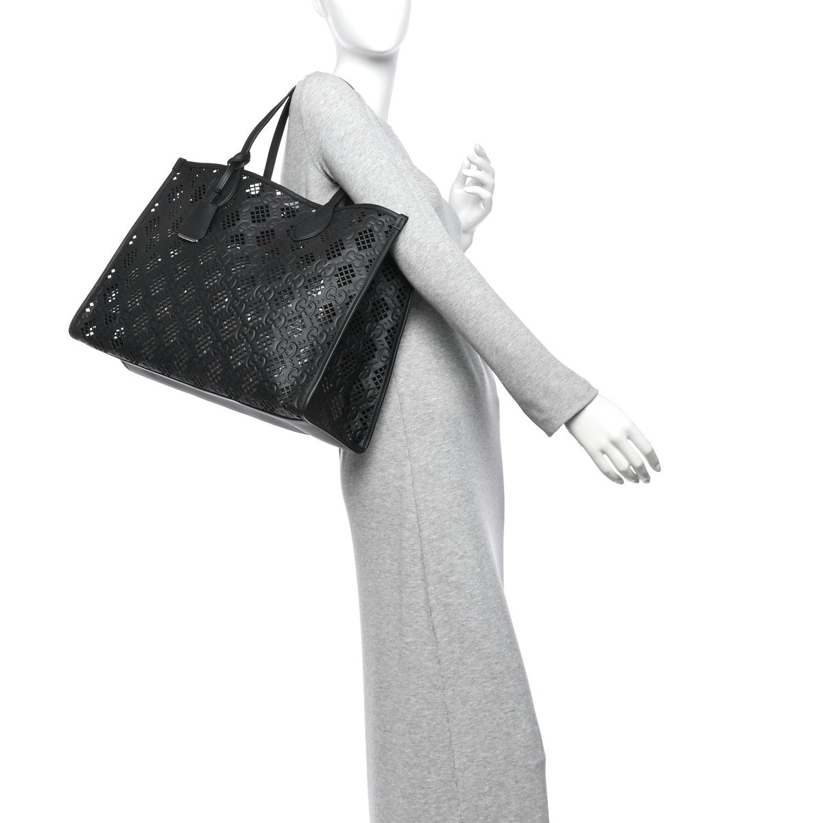 Medium Calfskin Tote Bag - Black