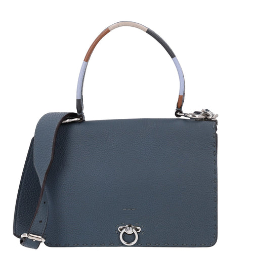 Cuoio Romano Selleria Piping Messenger B Handbag