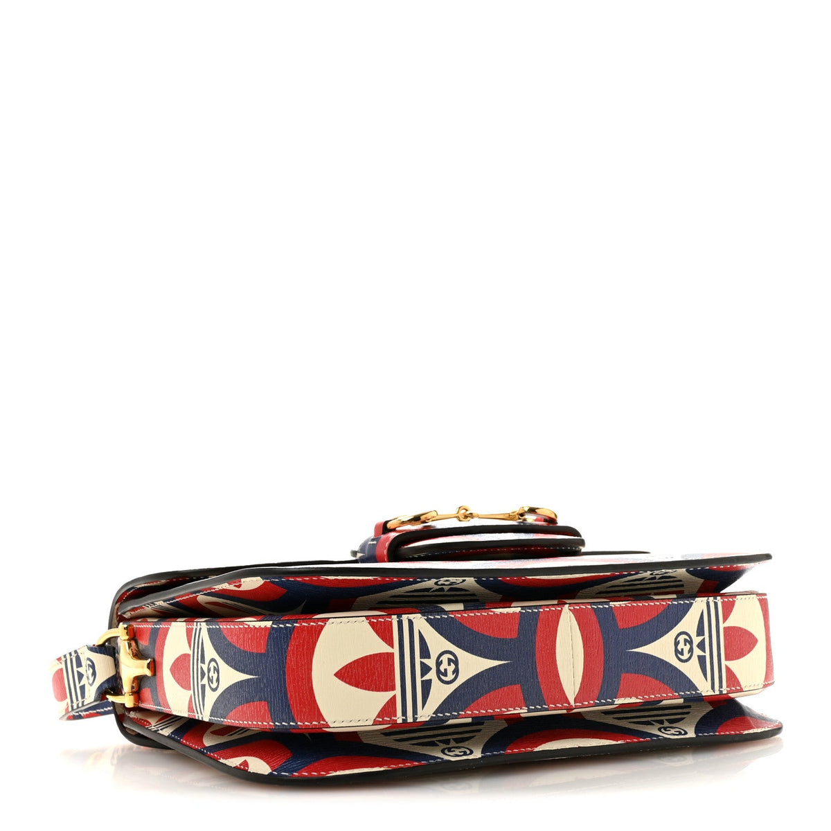 Small Calfskin Shoulder Bag - Red