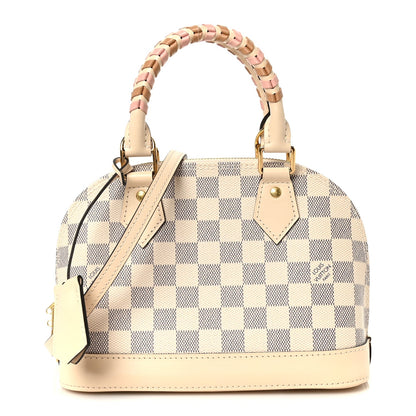 Damier Azur Braided Alma Bb Handbag