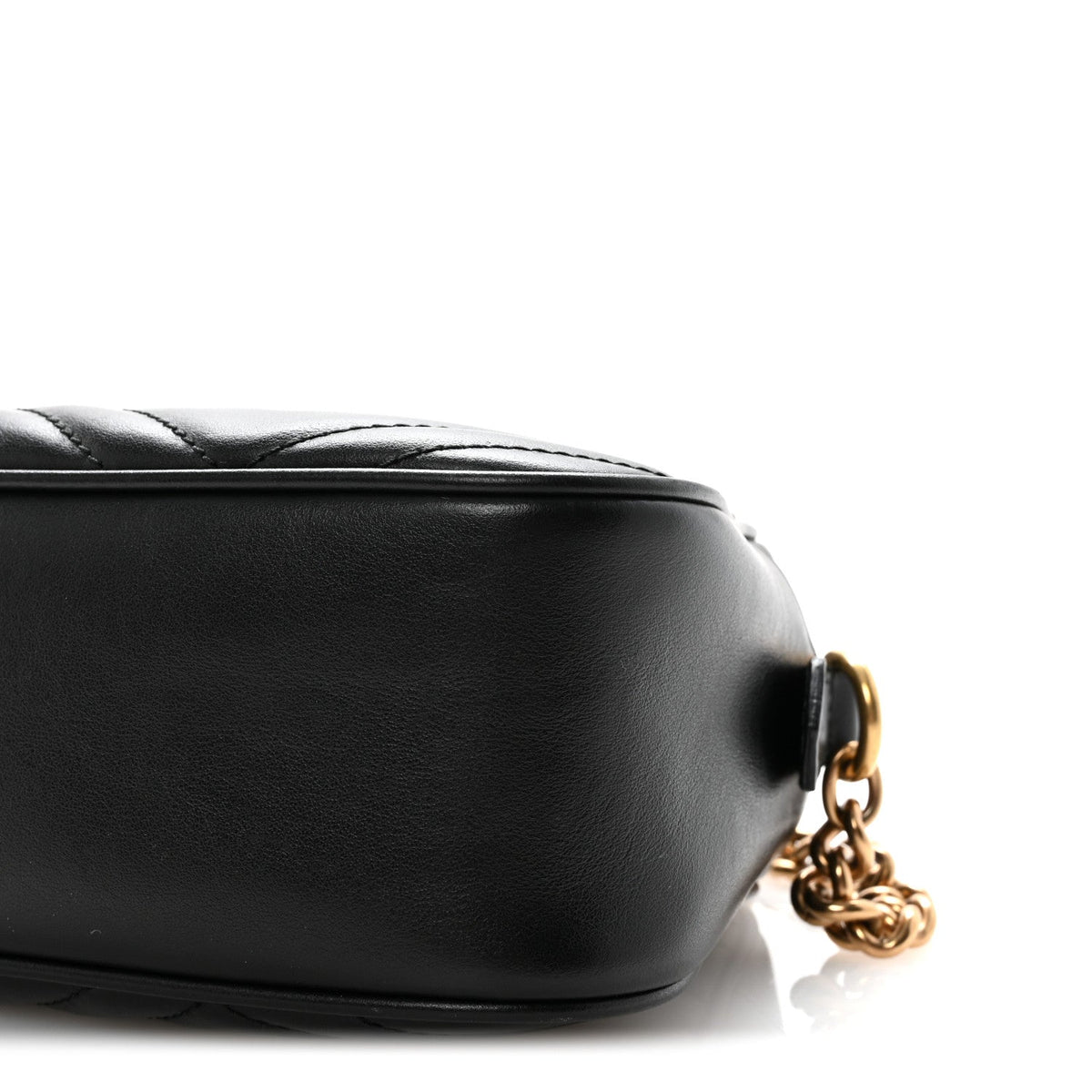 Small Calfskin Shoulder Bag - Black