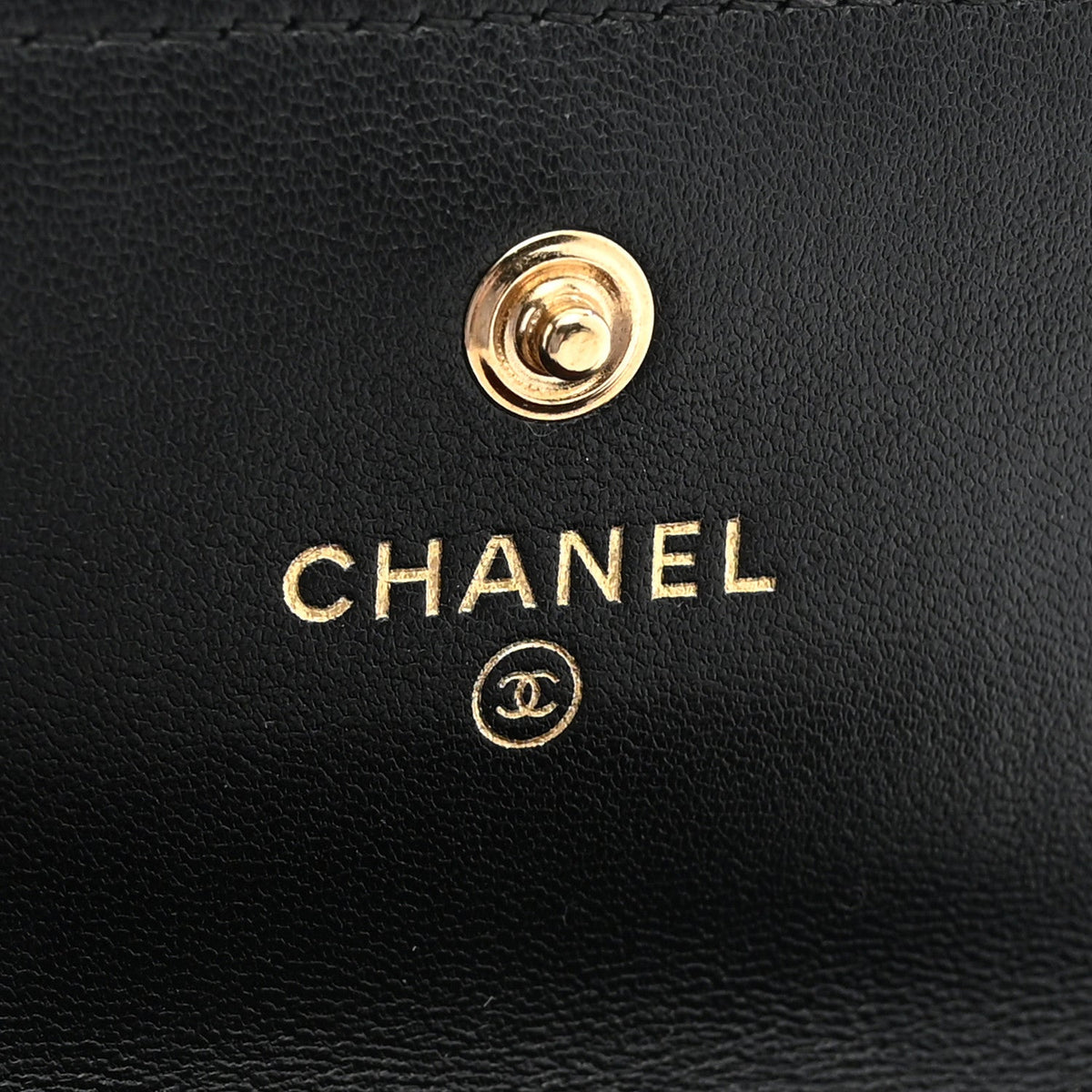 Quilted Lambskin Clutch Bag - Black