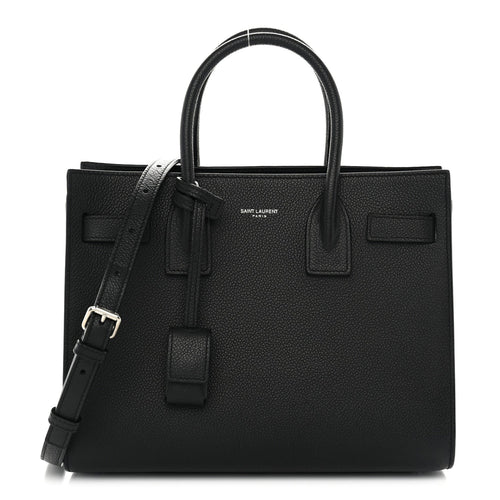 Calfskin Handbag - Black
