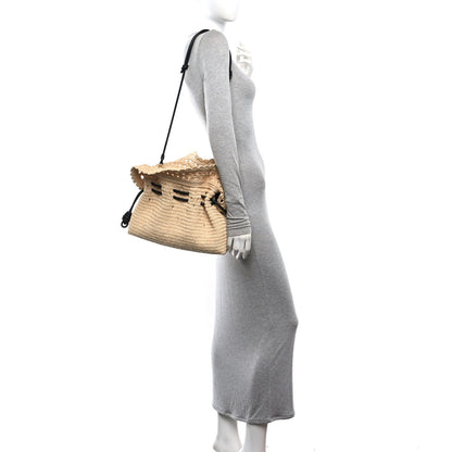 Medium Clutch Bag - Natural