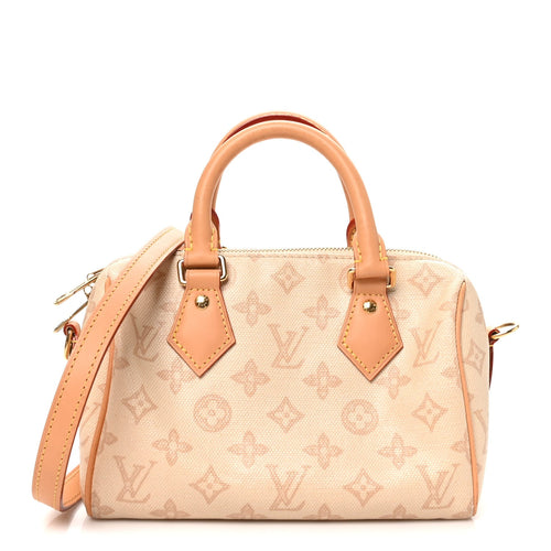 Monogram Origine Lin Speedy Bandouliere  Handbag