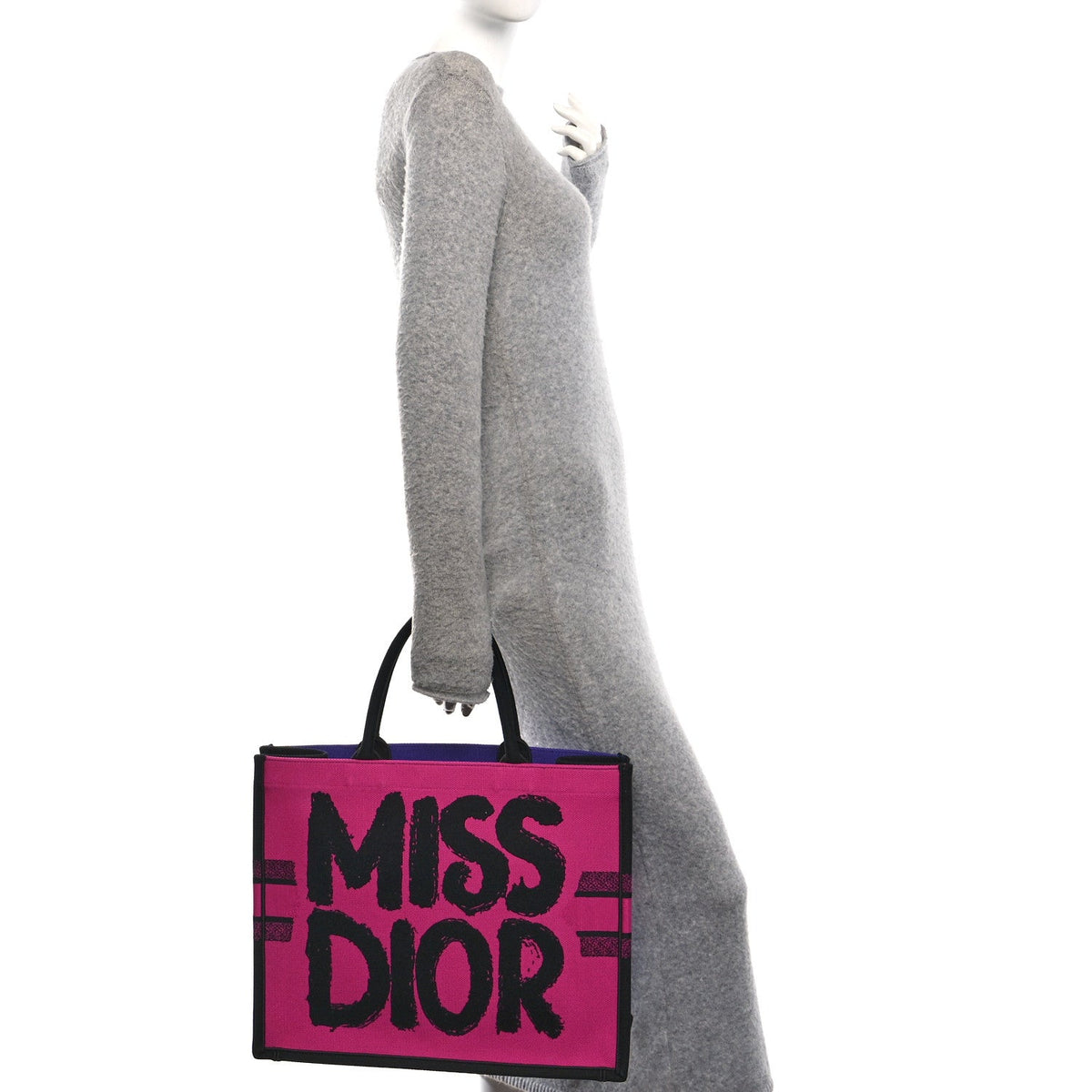 Large Canvas Tote Bag - Red