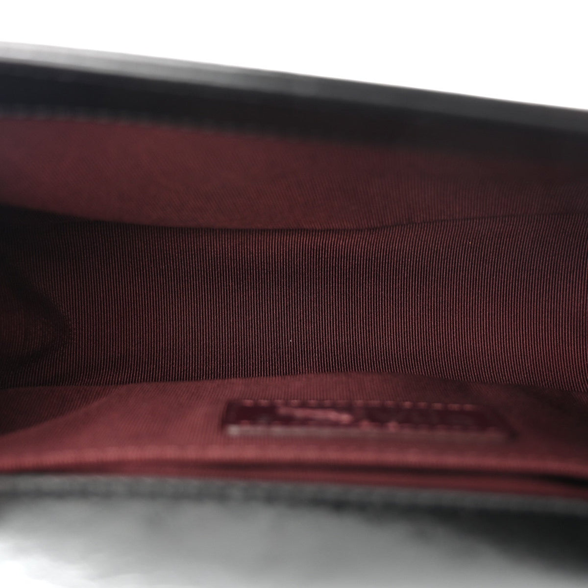 Small Quilted Calfskin Flap Shoulder Bag - Black