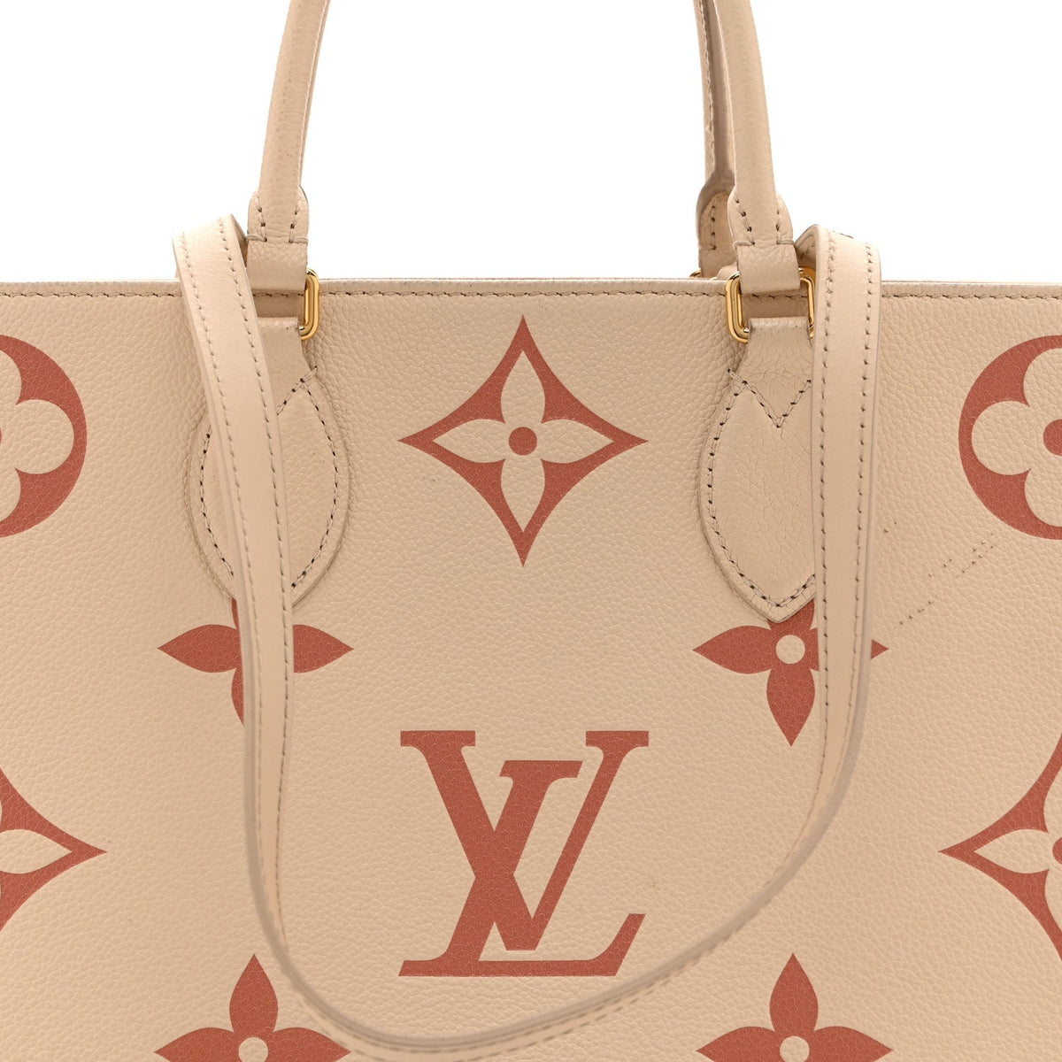 Empreinte Monogram Giant Onthego Mm Crem Handbag