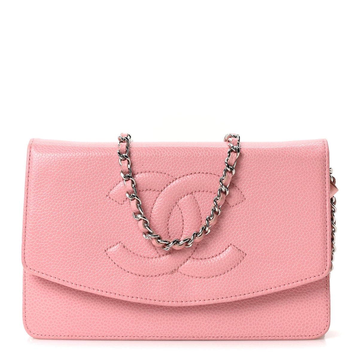 Caviar Wallet Bag - Pink