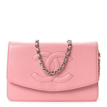 Caviar Wallet Bag - Pink