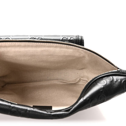 Calfskin Belt Bag - Black
