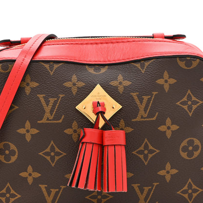 Monogram Saintonge Coquelicot Handbag