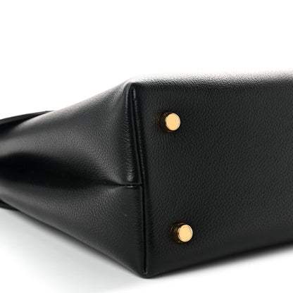 Medium Calfskin Handbag - Black