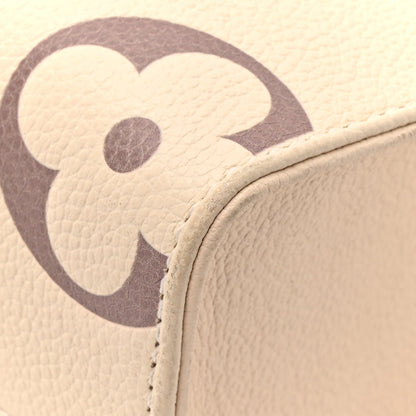 Empreinte Monogram Giant Onthego Pm Crem Handbag