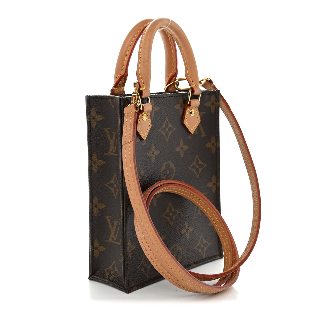 Monogram Petit Sac Plat Handbag
