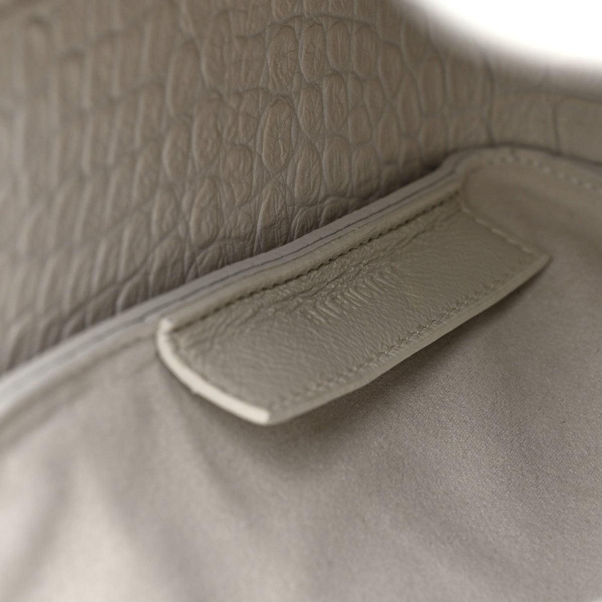 Calfskin Tote Bag - White
