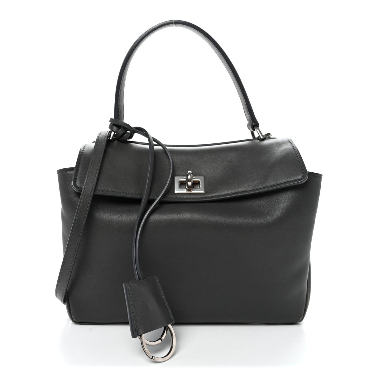 Mini Calfskin Handbag - Natural