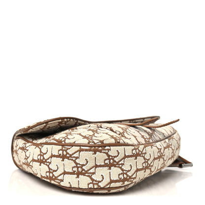 X Cactus Jack Oblique Saddle Bag Coffee Handbag