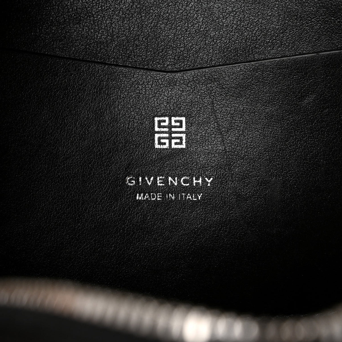 Small Calfskin Handbag - Black