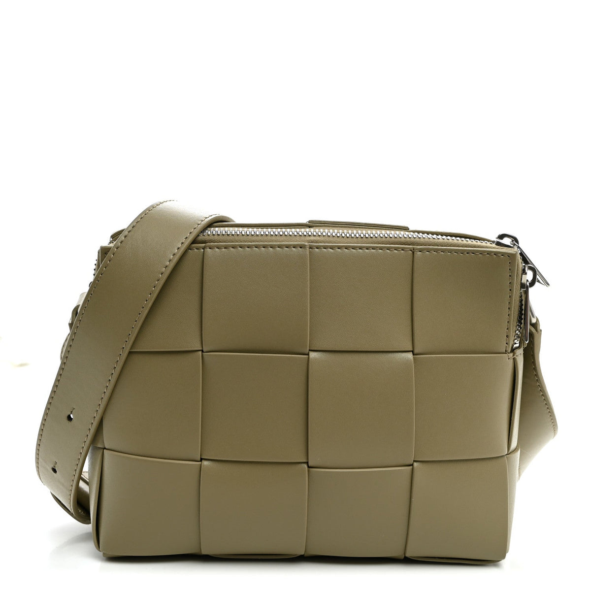 Maxi Lambskin Crossbody Bag