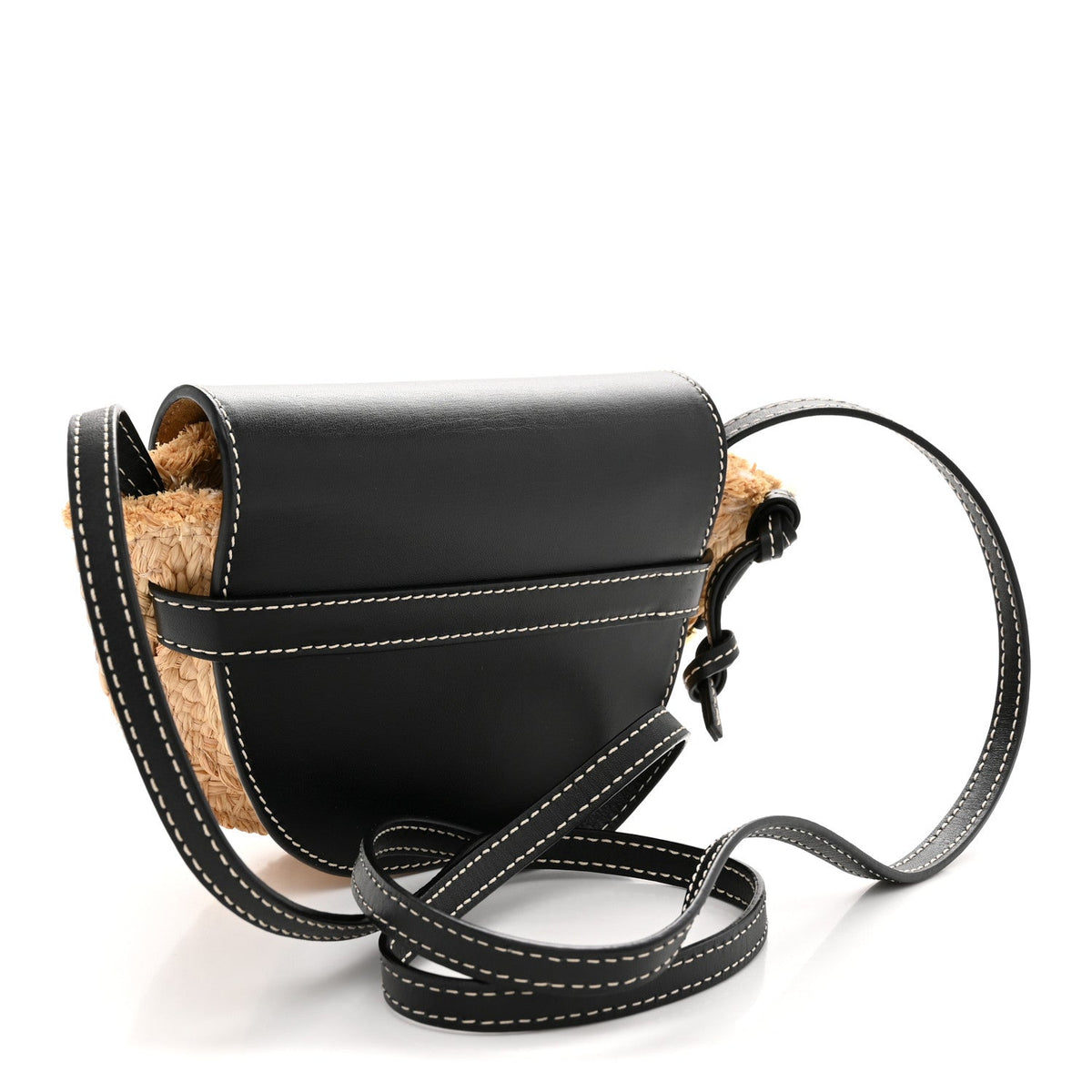 Mini Calfskin Crossbody Bag - Natural