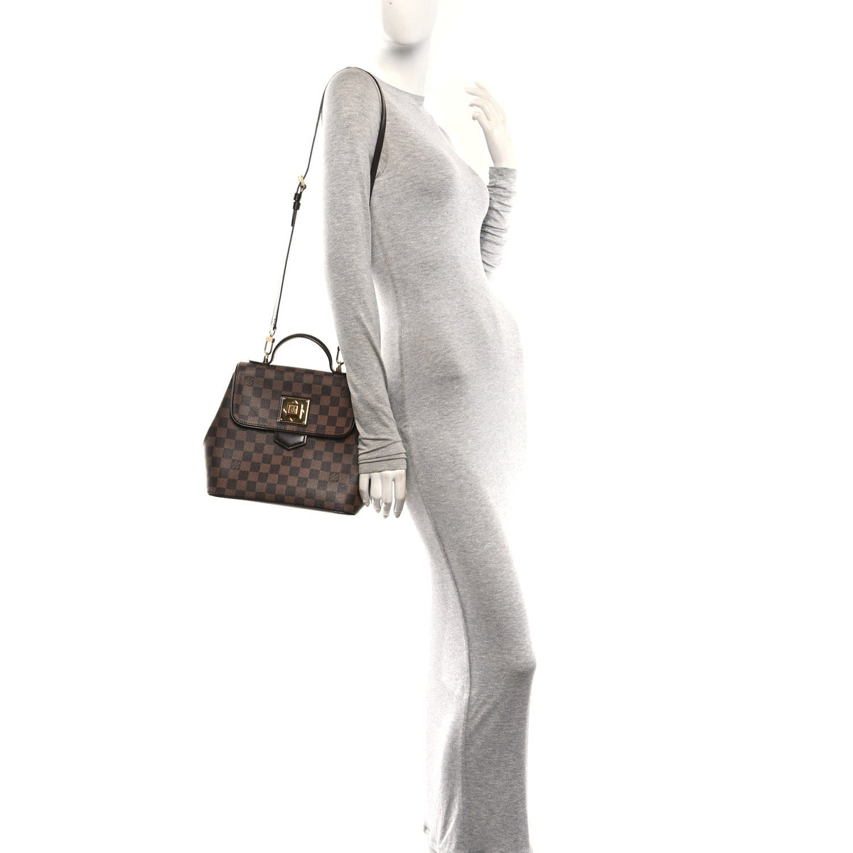 Damier Ebene Bergamo Pm Handbag