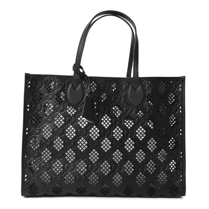Medium Calfskin Tote Bag - Black