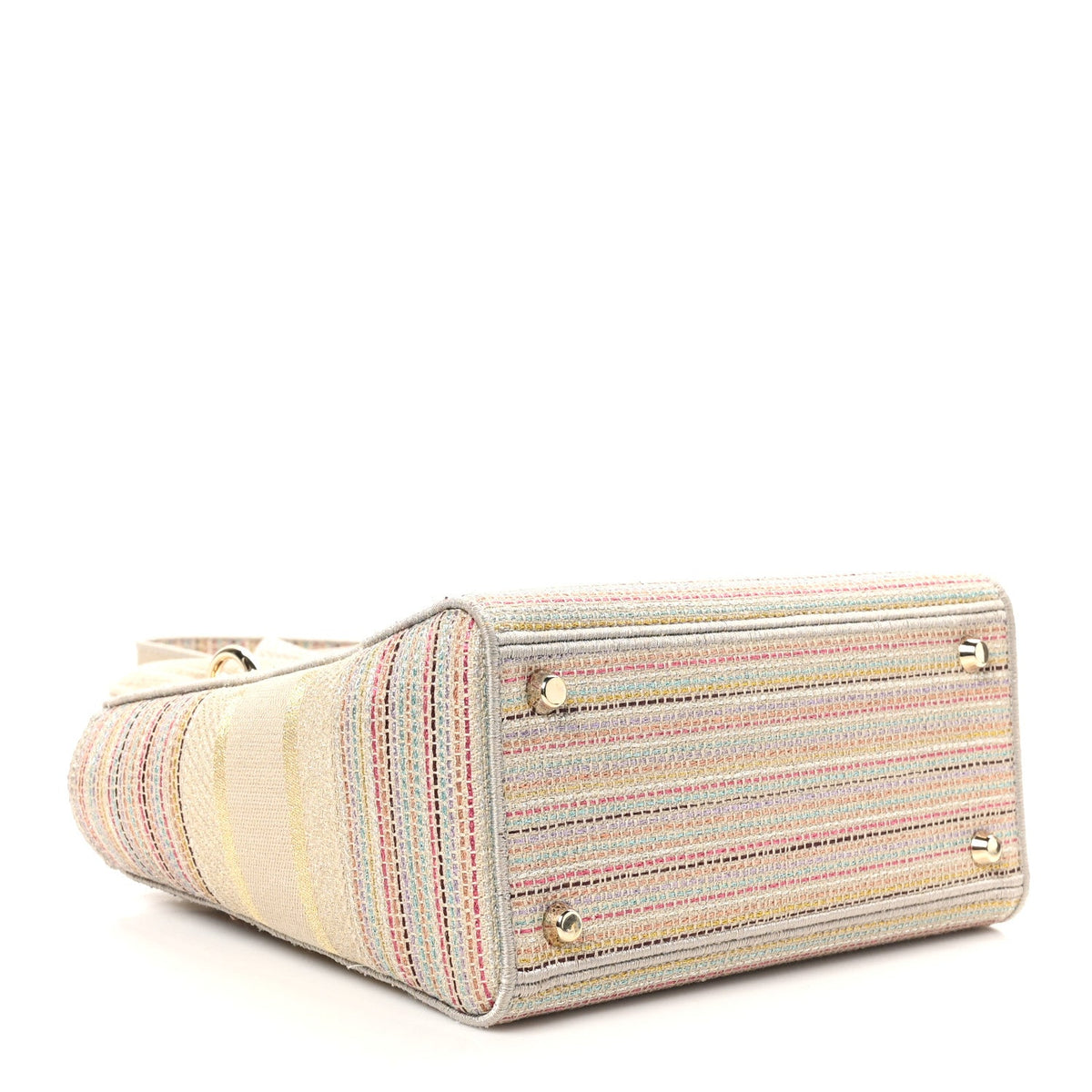 Medium Canvas Handbag - Red
