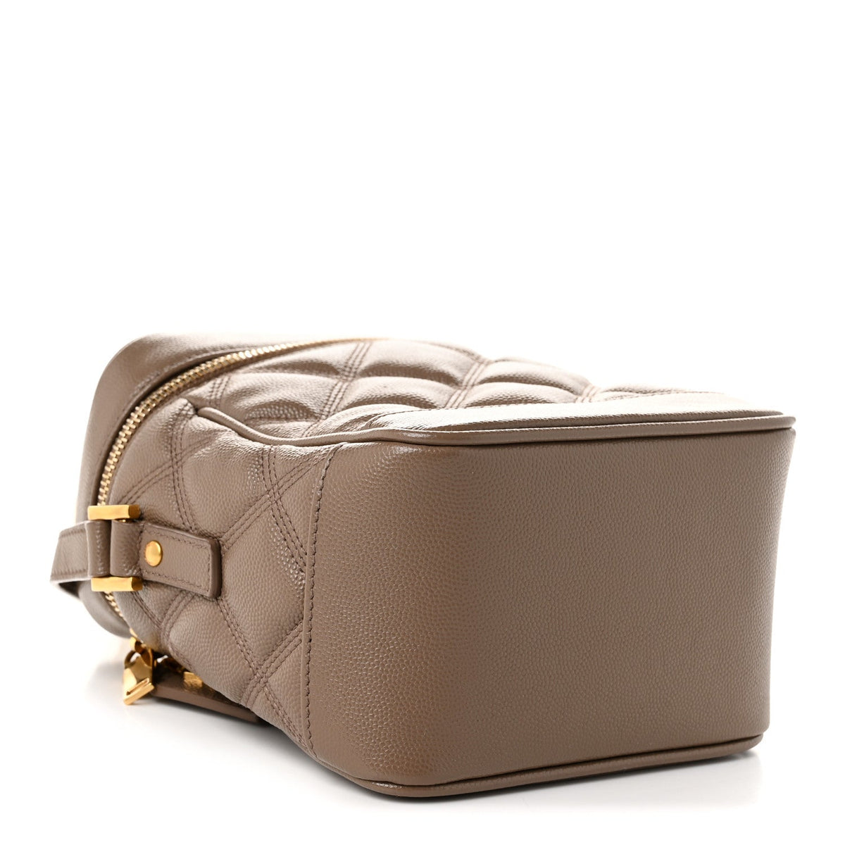 Quilted Handbag - Beige