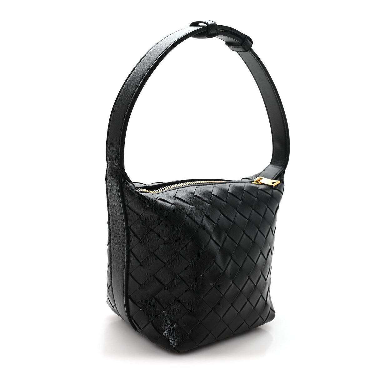 Calfskin Nappa Handbag - Black