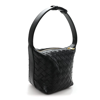 Calfskin Nappa Handbag - Black