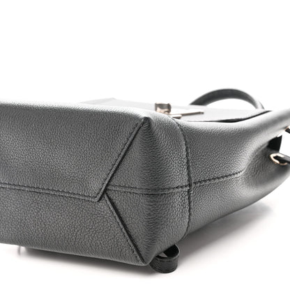 Mini Calfskin Backpack - Black