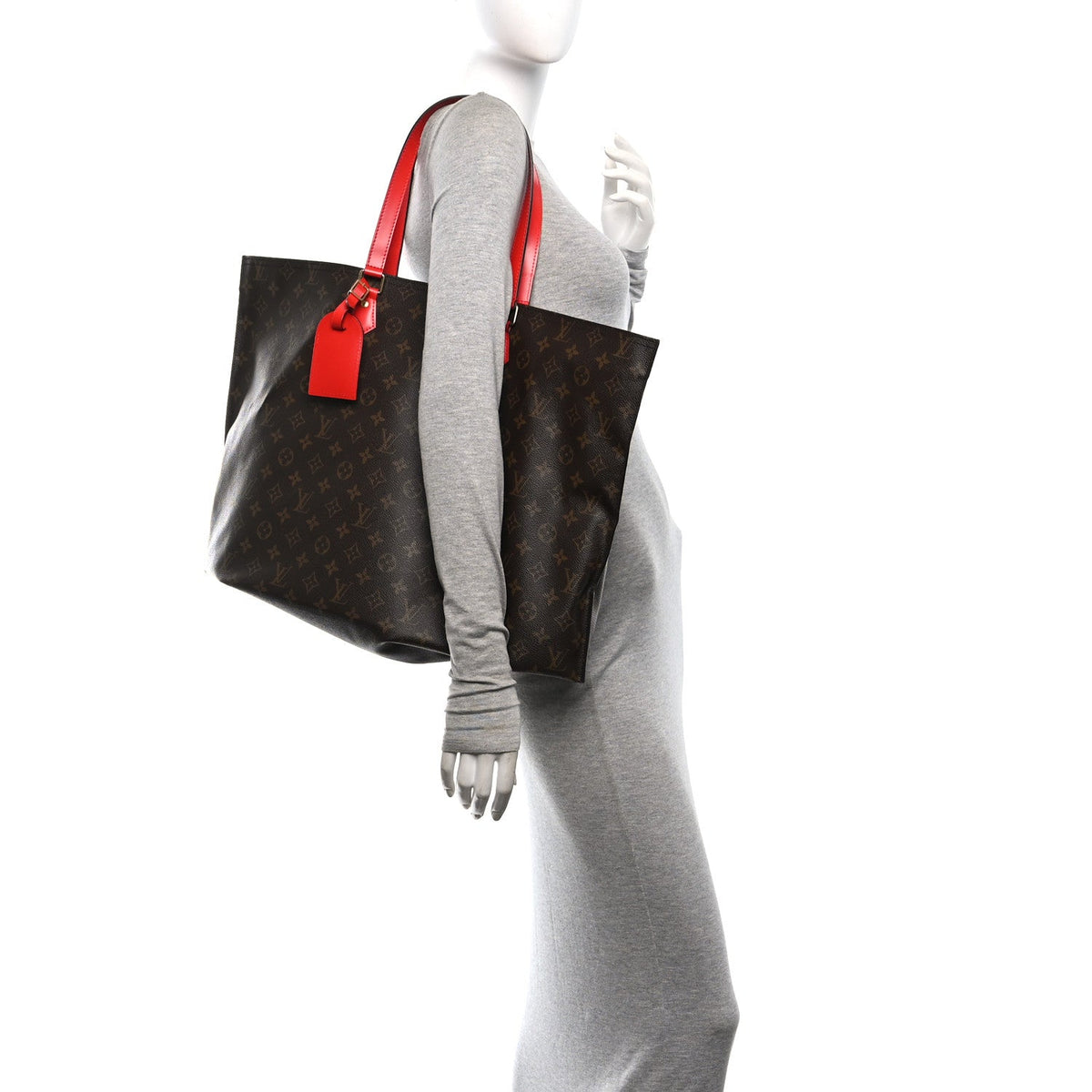 Monogram All-In Mm Coquelicot Handbag
