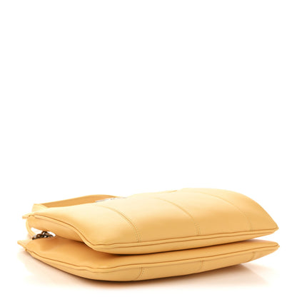 Small Calfskin Tote Bag - Yellow