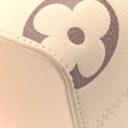 Empreinte Monogram Giant Onthego Pm Crem Handbag