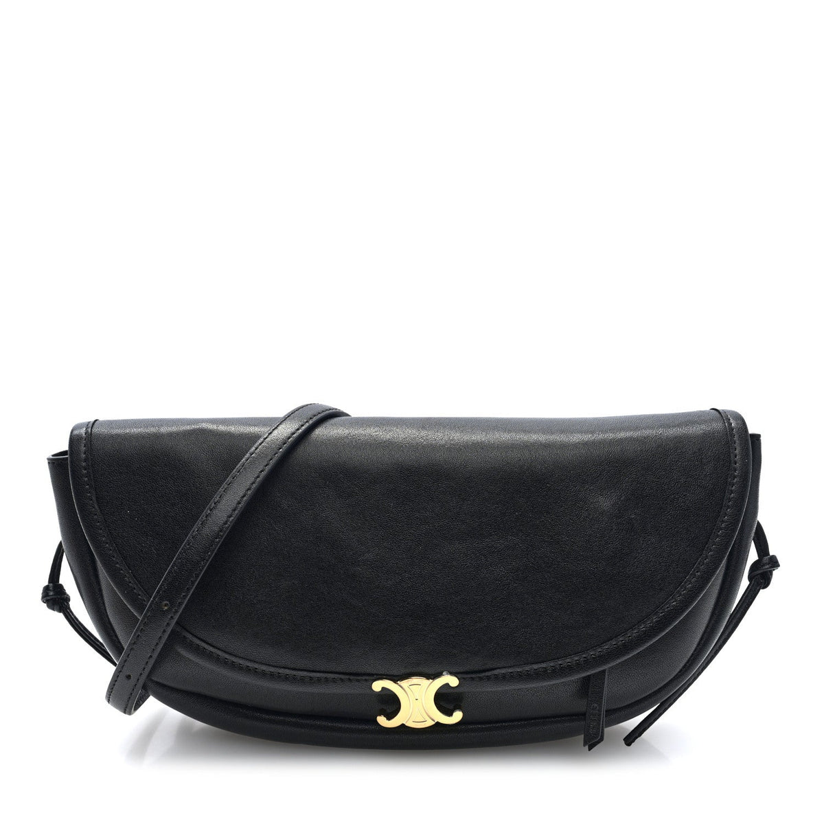Lambskin Handbag - Black