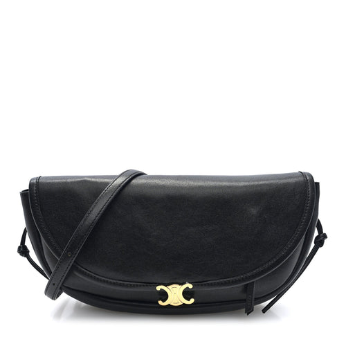 Lambskin Handbag - Black