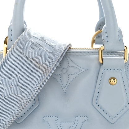 Calfskin Handbag - Blue