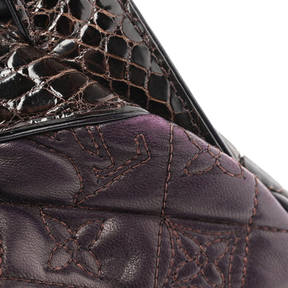 Monogram Vienna Alligator Sac Fermoir Gm Handbag