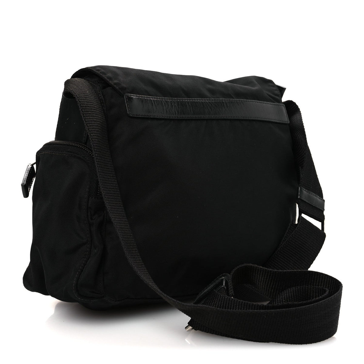 Small Nylon Handbag - Black