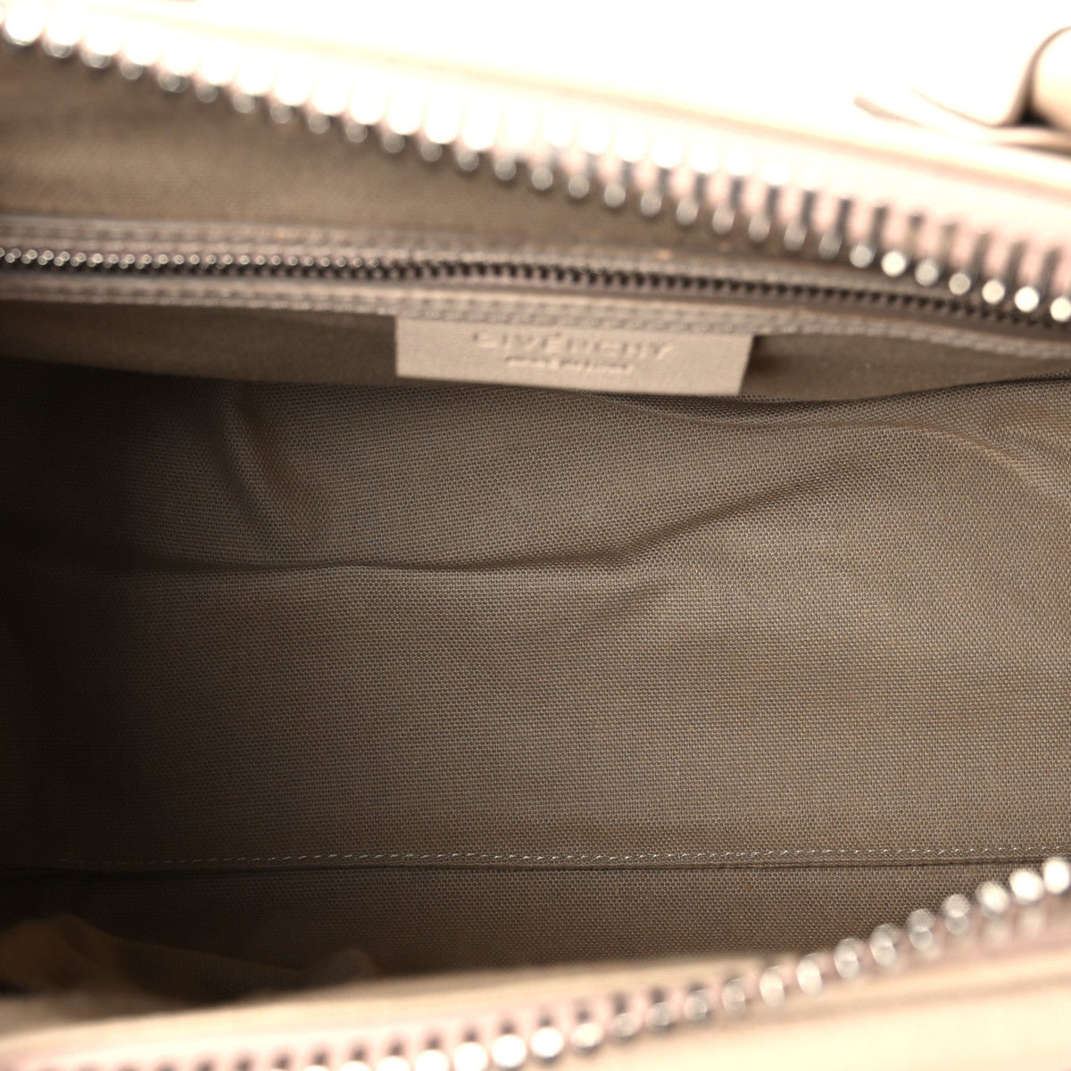 Small Goatskin Handbag - Beige