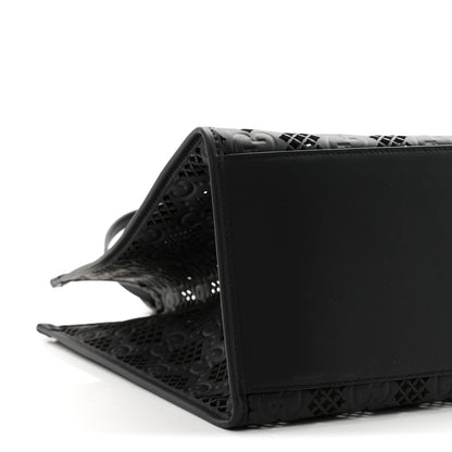 Medium Calfskin Tote Bag - Black