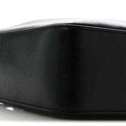 Small Calfskin Bucket Bag - Black