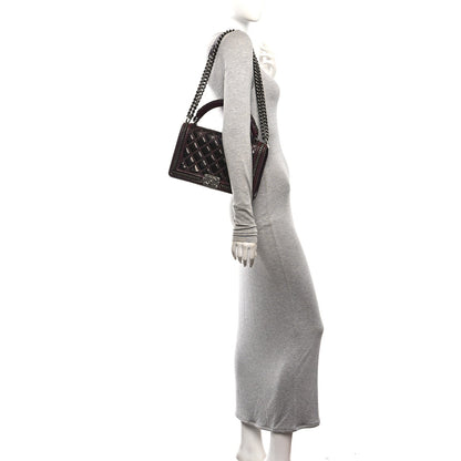 Medium Quilted Goatskin Flap Shoulder Bag